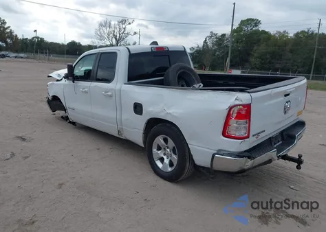 2022 Ram 1500 Big Horn 4X2 6'4 Box из США, поврежденный, VIN 1C6RREBG8NN219567